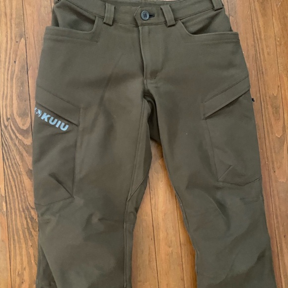 KUIU Men's Attack Pants 30R Bourbon Hunting Brown/Green - Picture 2 of 10